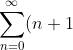 \displaystyle \sum_{n = 0}^\infty (n+1)^2 a_{n+1} z^{n} - \sum_{n=0}^\infty a_n z^n = 0